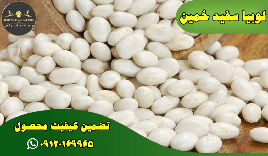 قیمت عمده لوبیا سفید خمین در آذر 1400